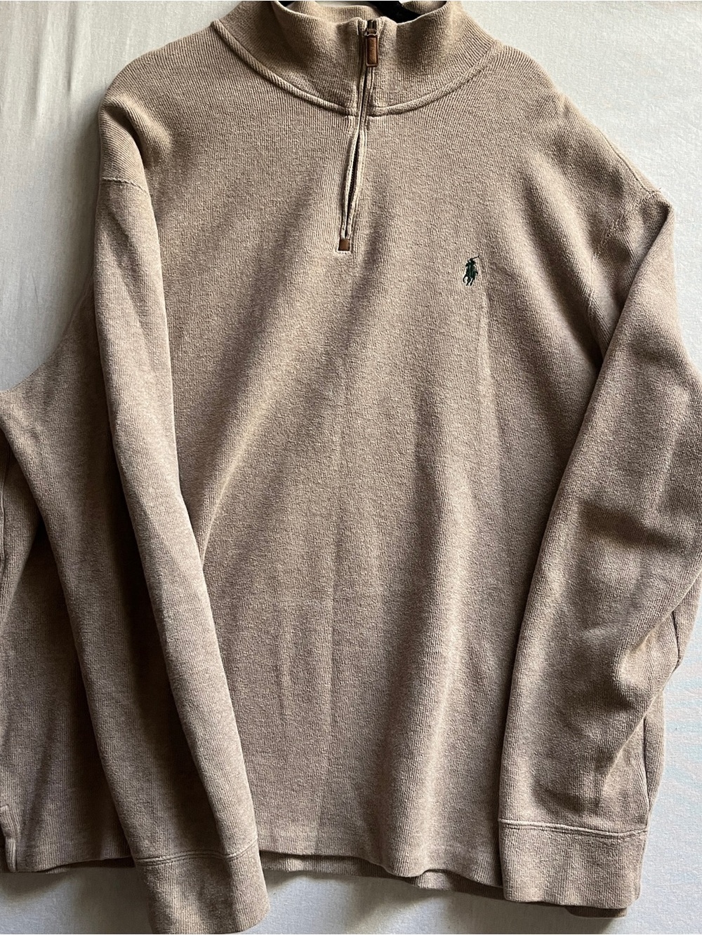Polo Ralph Lauren 100% Cotton Men’s Half-Zip Sweater XXL